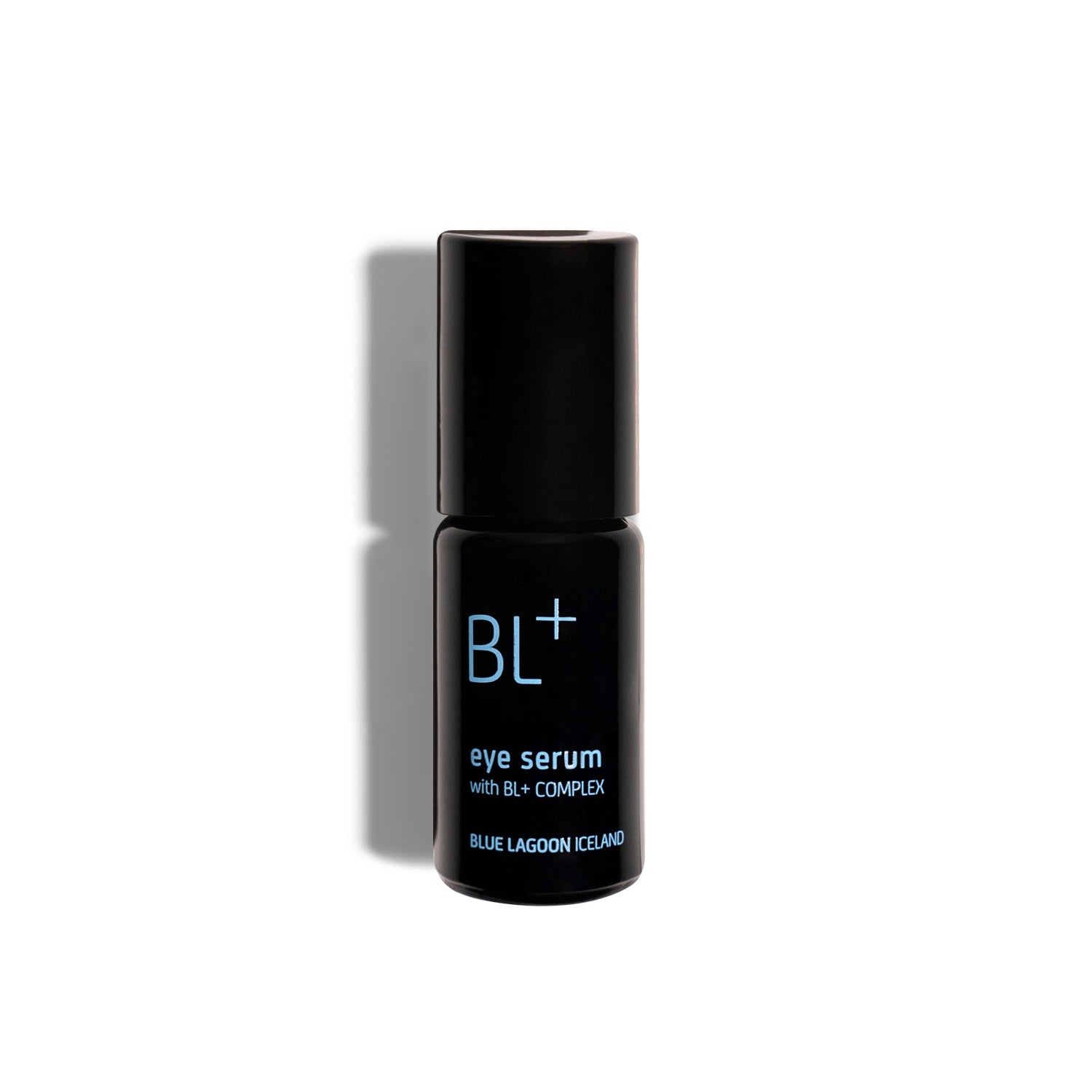 BL+ Eye Serum bottle on white background