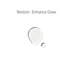 Texture of Algae Bioactive Concentrate Face Oil showing clear oil droplets