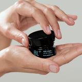 Model opening BL+ Eye Cream