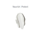 Texture of Hand Cream showing smooth white cream