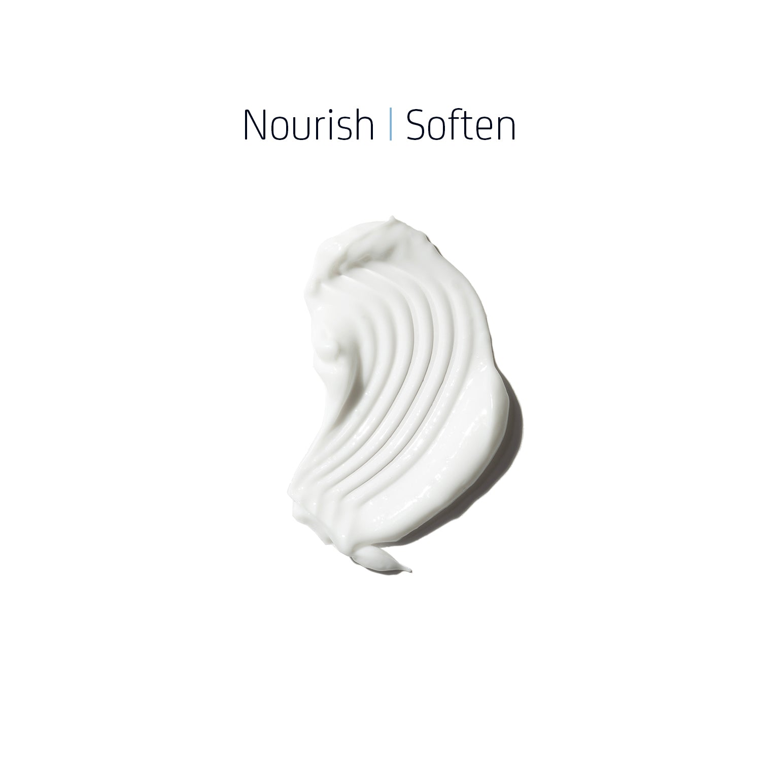 Texture of Hand Lotion showing nourished cream